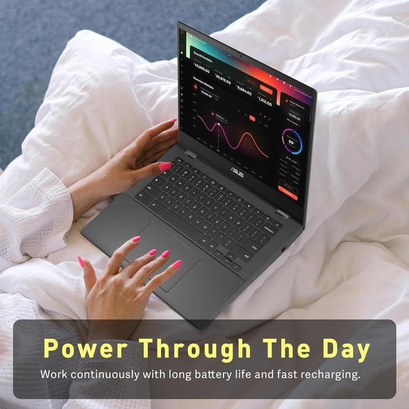 Computador portátil ASUS Chromebook CM14 2024 14 FHD 4 GB RAM 128
